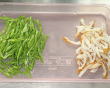 インゲン豆とちくわの磯辺揚げ作り方1写真
