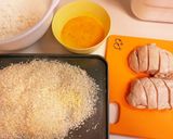 サラダチキンでソースカツ丼♡作り方2写真
