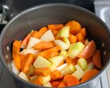 にんじんの味が染みる！具だくさん簡単豚汁作り方6写真