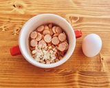 トマトジュースで！オートミールオムライス作り方2写真