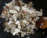 きのことチーズの洋風チャーハン♪作り方6写真