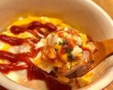 トマトジュースで！オートミールオムライス作り方4写真