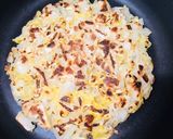 簡単♡白菜と挽肉のふんわりお好み焼き作り方4写真