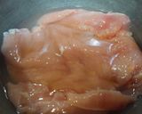 鶏むね肉でピリ辛蒸し鶏【減塩】作り方3写真
