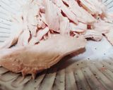 鶏むね肉でピリ辛蒸し鶏【減塩】作り方5写真
