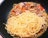 簡単だけど美味しい✨サバ缶パスタ！！作り方8写真