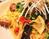 簡単だけど美味しい✨サバ缶パスタ！！作り方10写真