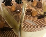 キャラメルムース＆アーモンドケーキ作り方54写真