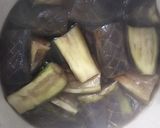 めんつゆでなすびの炊いたん作り方5写真