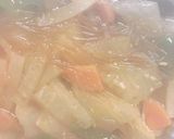 全てレンジ肉なしチゲ風青椒肉絲風春雨炒煮作り方13写真