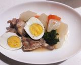 鶏手羽元と野菜の煮物作り方8写真