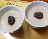 剥き甘栗で♪簡単濃厚♪マロンプリン♪作り方10写真