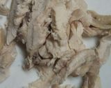 三分でサラダチキンとおくらの炒め物作り方5写真