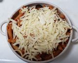 トマトソースのペンネグラタン作り方8写真