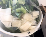 大根大量消費。小松菜と大根の漬物。作り方7写真