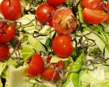 キャベツとtomatoのパスタ作り方1写真