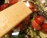 キャベツとtomatoのパスタ作り方2写真