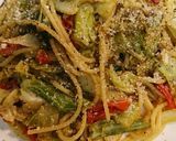 キャベツとtomatoのパスタ作り方5写真