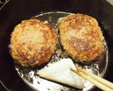 肉汁あふれるハンバーグ作り方6写真