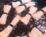 ワンタンの(ガーリック)チーズ揚げ作り方9写真