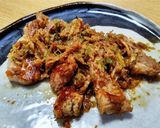黒豚ロースの長ネギしょうが焼き。作り方8写真