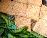 油揚げとさやえんどうの煮物(煮浸し)副菜作り方4写真