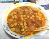 エビと鶏肉のトマト煮作り方17写真