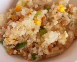 子供喜ぶパラパラ納豆炒飯♡作り方5写真