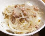 ひき肉と玉ねぎのそぼろ作り方5写真