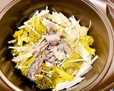 ＊サバ缶と野菜のアヒージョ風＊作り方5写真