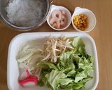 しらたきdeヘルシー味噌バターちゃんぽん作り方1写真