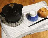 鍋で炊く玄米ごはん もち麦 黒米入り作り方5写真