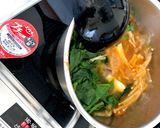 プチッと鍋のキムチ味で、一人前お鍋♪作り方6写真