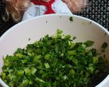 りかちゃん♡ポパーイなほうれん草餃子作り方2写真