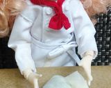 りかちゃん♡ポパーイなほうれん草餃子作り方9写真