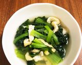小松菜と油揚げの塩煮浸し作り方4写真