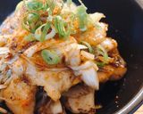 絶品！豚トロのネギ味噌焼き作り方3写真