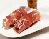 生ハムとモッツァレラとミニトマトで一品作り方3写真