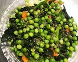 ハーブと残り野菜・レンジで白ワイン蒸し作り方4写真