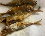 小あじの唐揚げ〜カレーチーズ風味〜作り方10写真