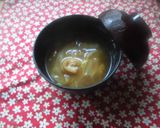 白菜のお味噌汁♪作り方1写真