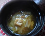 白菜のお味噌汁♪作り方3写真