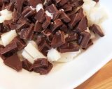 レンジで簡単☆チョコinチョコもち作り方2写真