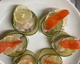 スモークサーモンの きゅうりのファルシ作り方8写真