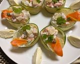 スモークサーモンの きゅうりのファルシ作り方13写真