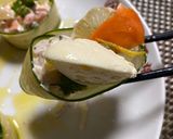 スモークサーモンの きゅうりのファルシ作り方15写真