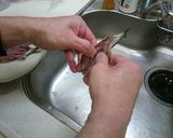 鰯　麺麭粉　瓦斯天火焼作り方2写真