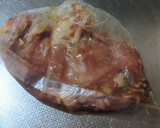 モロッコインゲンの、豚肉生姜醤油づけまき作り方1写真