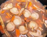 麺つゆで簡単★牡蠣とホタテの炊き込みご飯作り方3写真