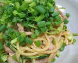 味ぽんで♪豆苗と豚肉の焼きそば作り方7写真